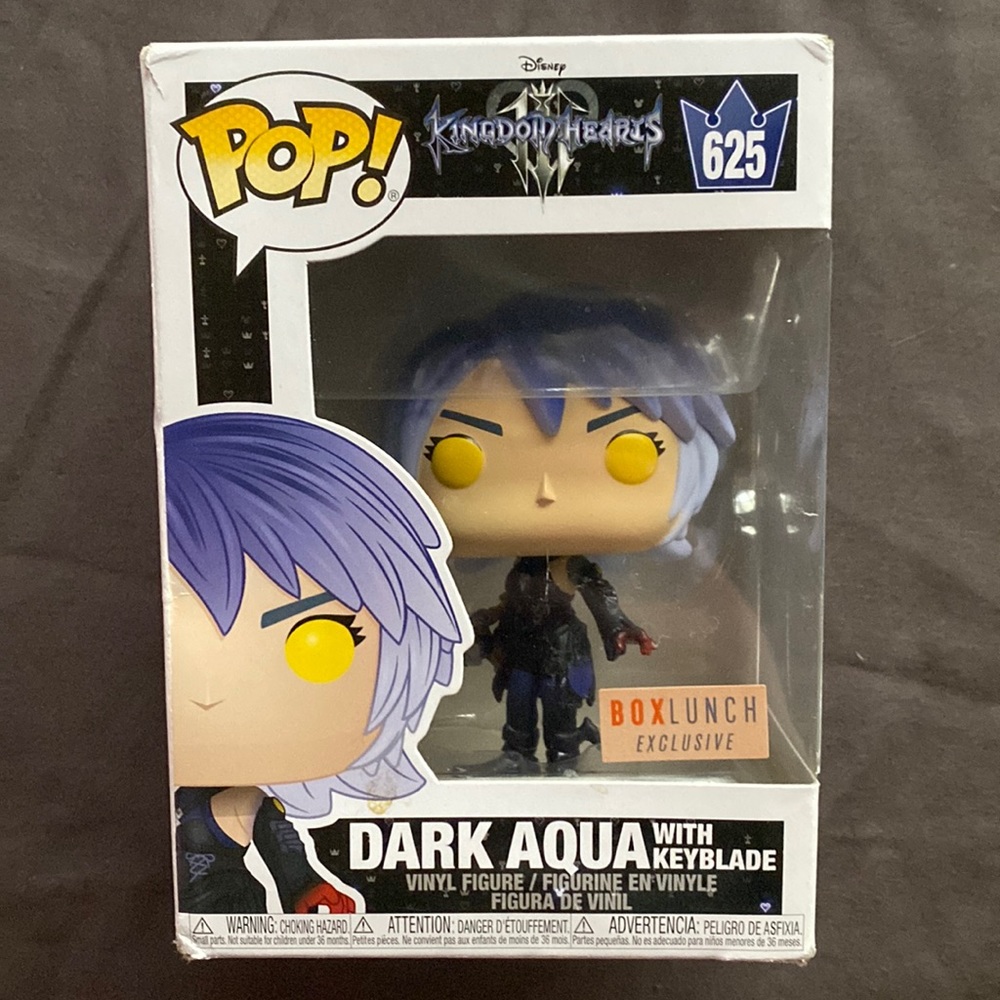 Kingdom of Hearts Pop Figure Dark Aqua